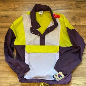 New Champion windbreaker jacket size M-L